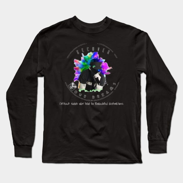 GunSmoke Logo Long Sleeve T-Shirt by Recover Your Dreams